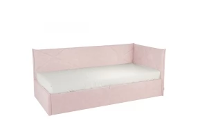 Кровать 0.9 Бест (Тахта) нежно-розовый